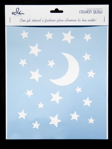 Stencil Stelle e luna