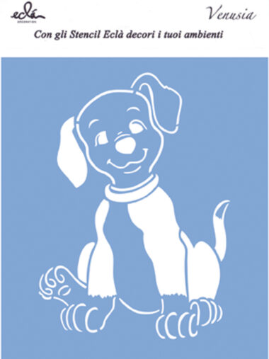 Stencil Cagnolino 2