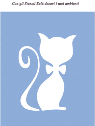Stencil Gattino