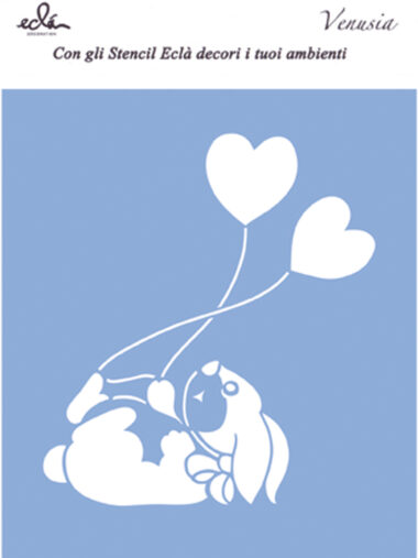Stencil Coniglietto